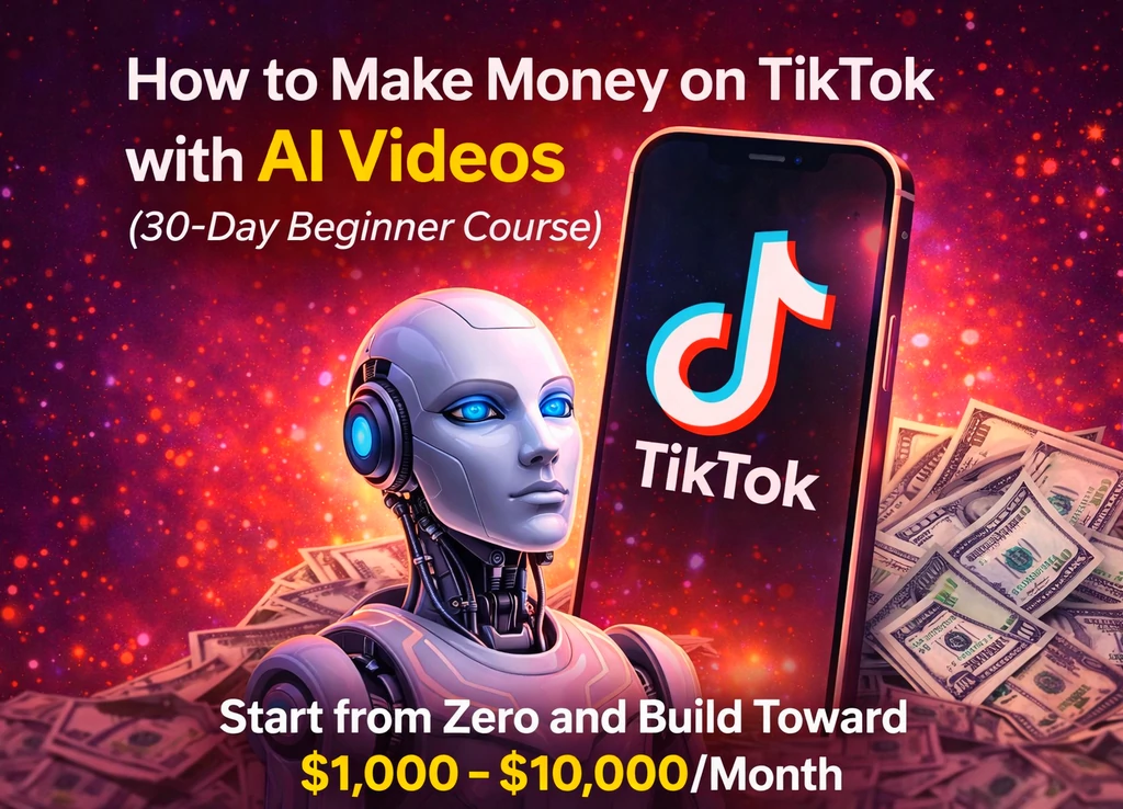 Make Money on TikTok with AI Videos in 30 Days ($1K–$10K Beginner Guide)