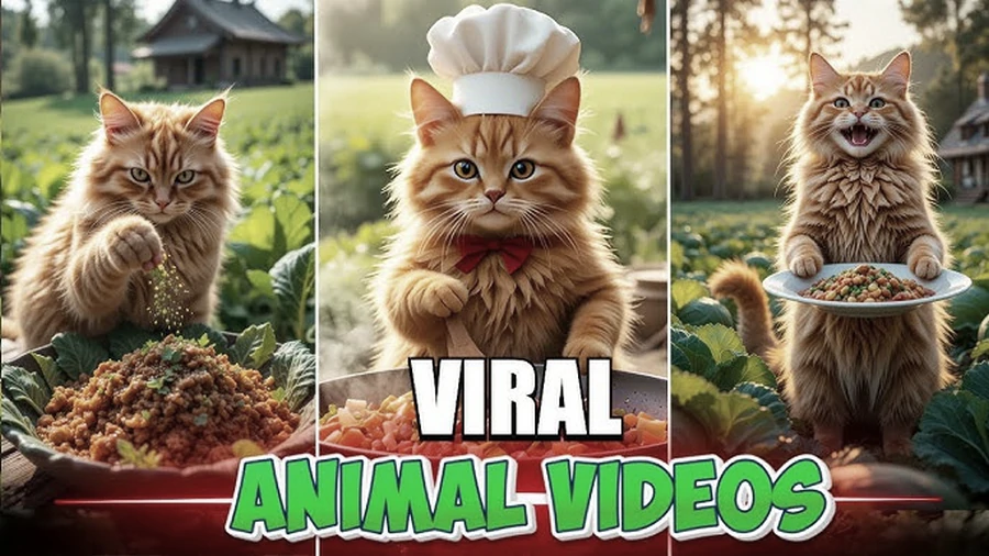  TIKTOK AI VIDEO ANIMAL