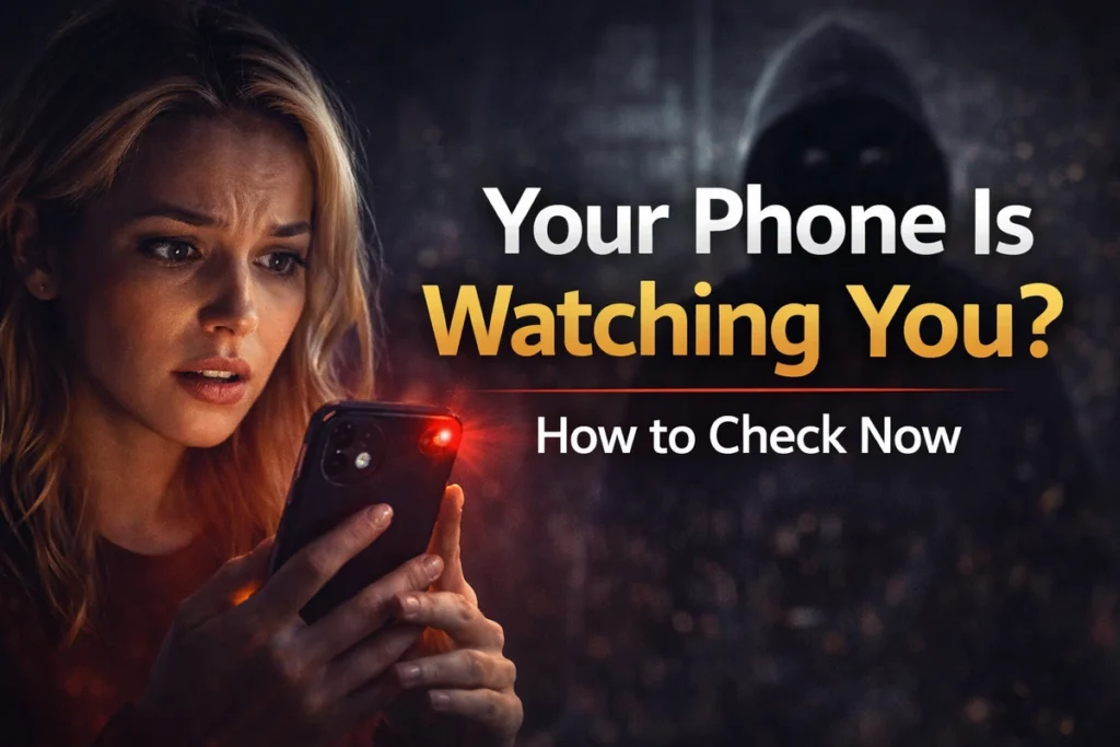 You’re Being Watched Through Your Phone Camera